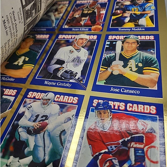 Allan Kaye's Sports Cards News and Price Guides July 1992 Mickey Mantle & Cards - Picture 8 of 10